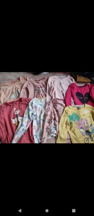 Paka ubrań dla dziewczynki 98 104