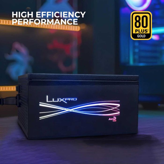 Блок живлення Aerocool LUX 750w 850w 1000w rgb LUXPRO  850w з PCIE5