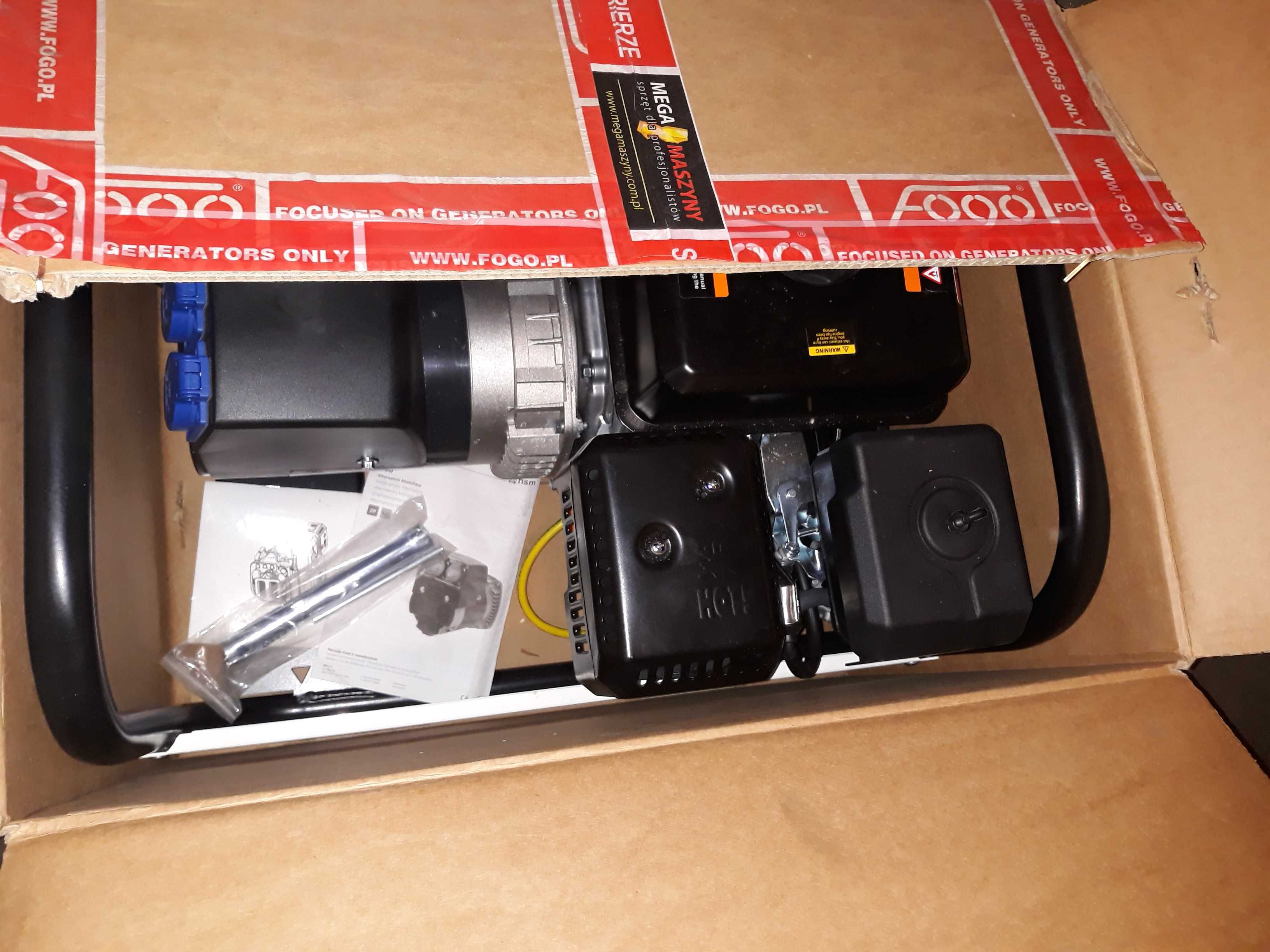 Agregat prądotwórczy FOGO F3001 3kW 230V GENERATOR