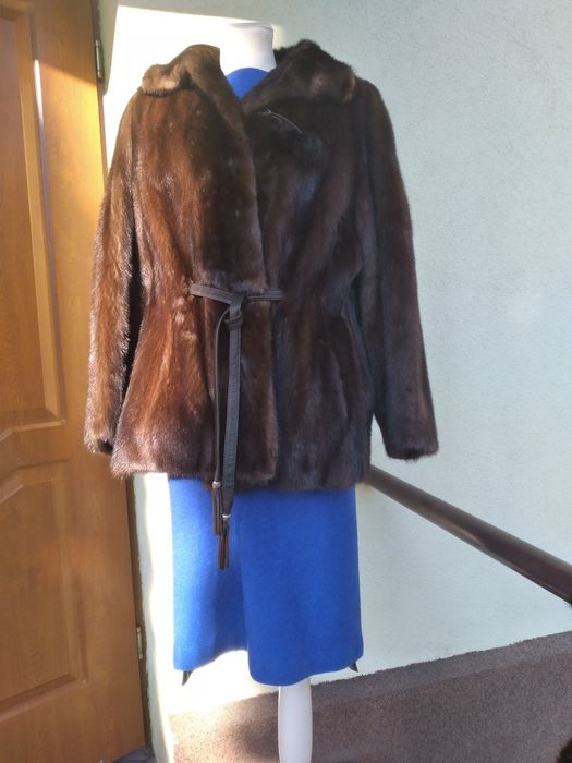 Futro z norki saga mink używane 44-46/48
