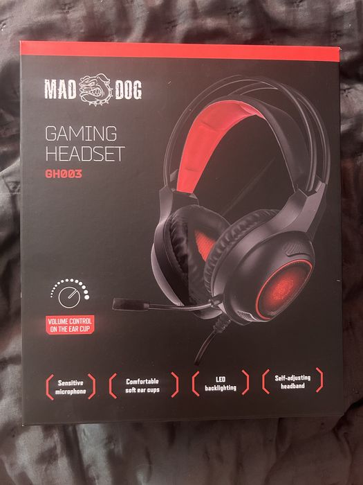 Słuchawki MAD DOG GH003 Nauszne