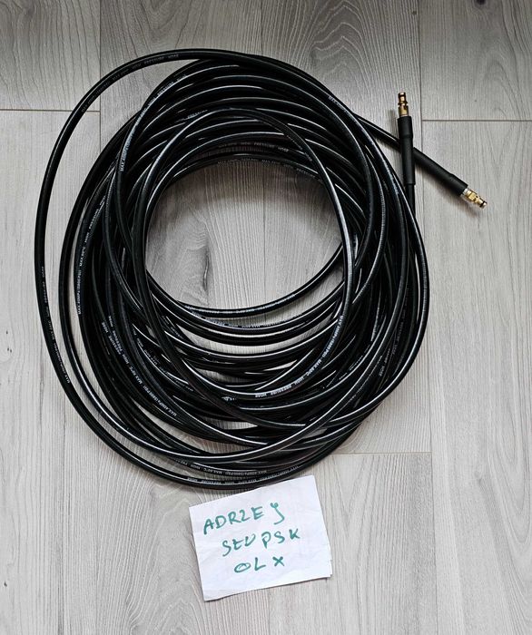 WĄŻ wysokocisnieniowy 25m do Karcher K2 k3 K5 K6 K7 Quick Connect