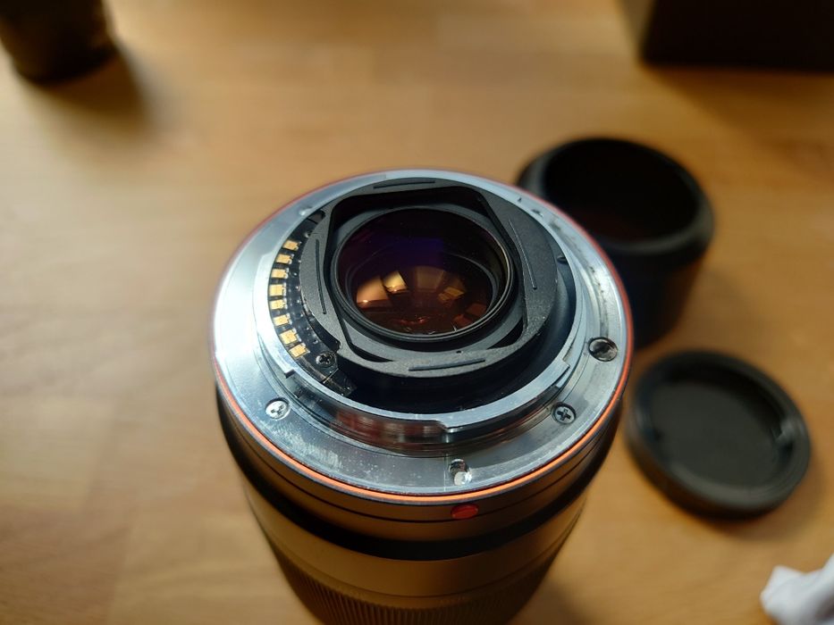 Aparat lustrzanka Sony Alpha A100 + obiektyw 18-70 + torba