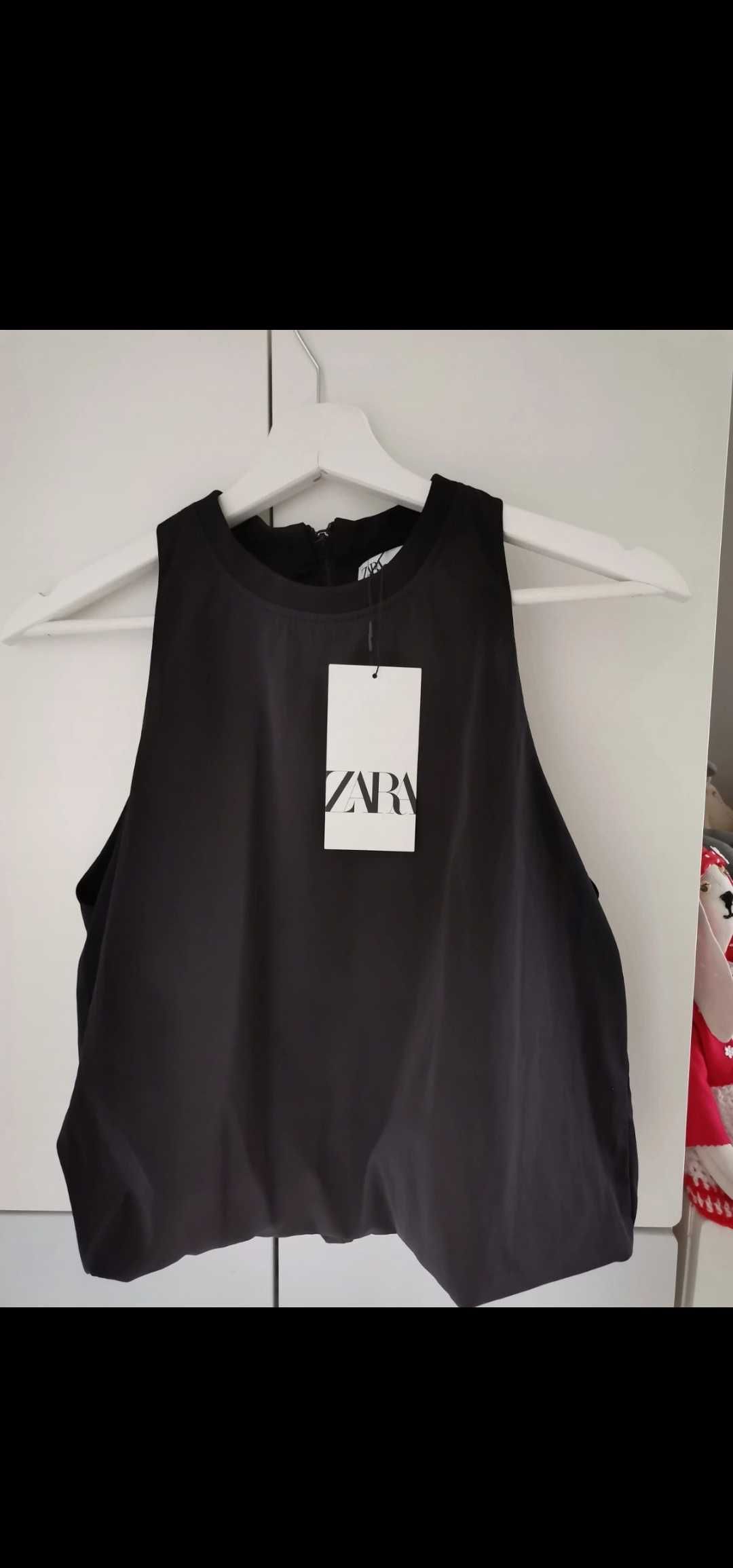 Czarny top S Zara