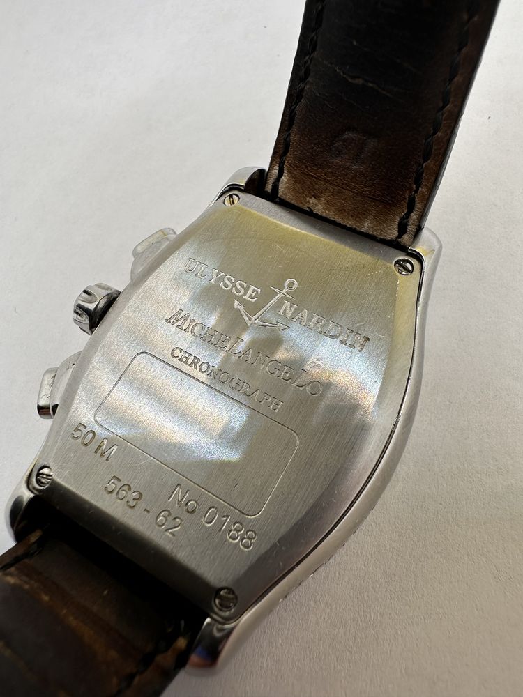 Мужские часы Ulysse Nardin Michelangelo Chronograph 563-62