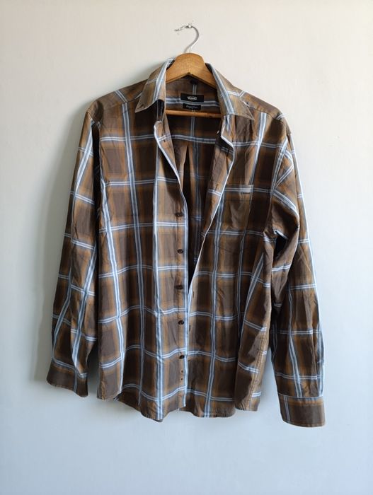 Koszula w kratę męska