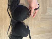 Czarny stanik esotiq pushup 70b