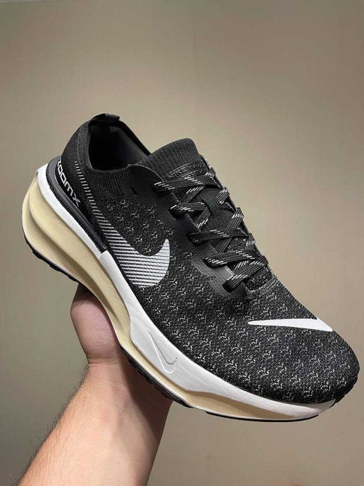 Кросівки Nike ZoomX Invincible Run Flyknit 3 Black White premium i97