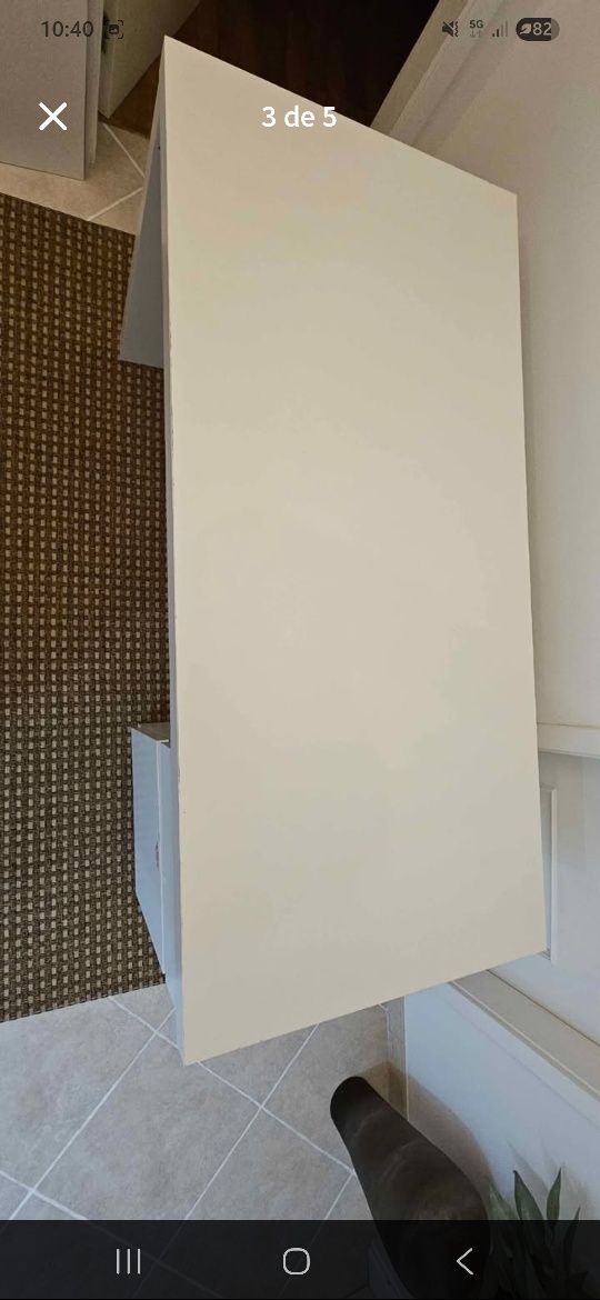 Secretária Ikea Malm 140x65cm