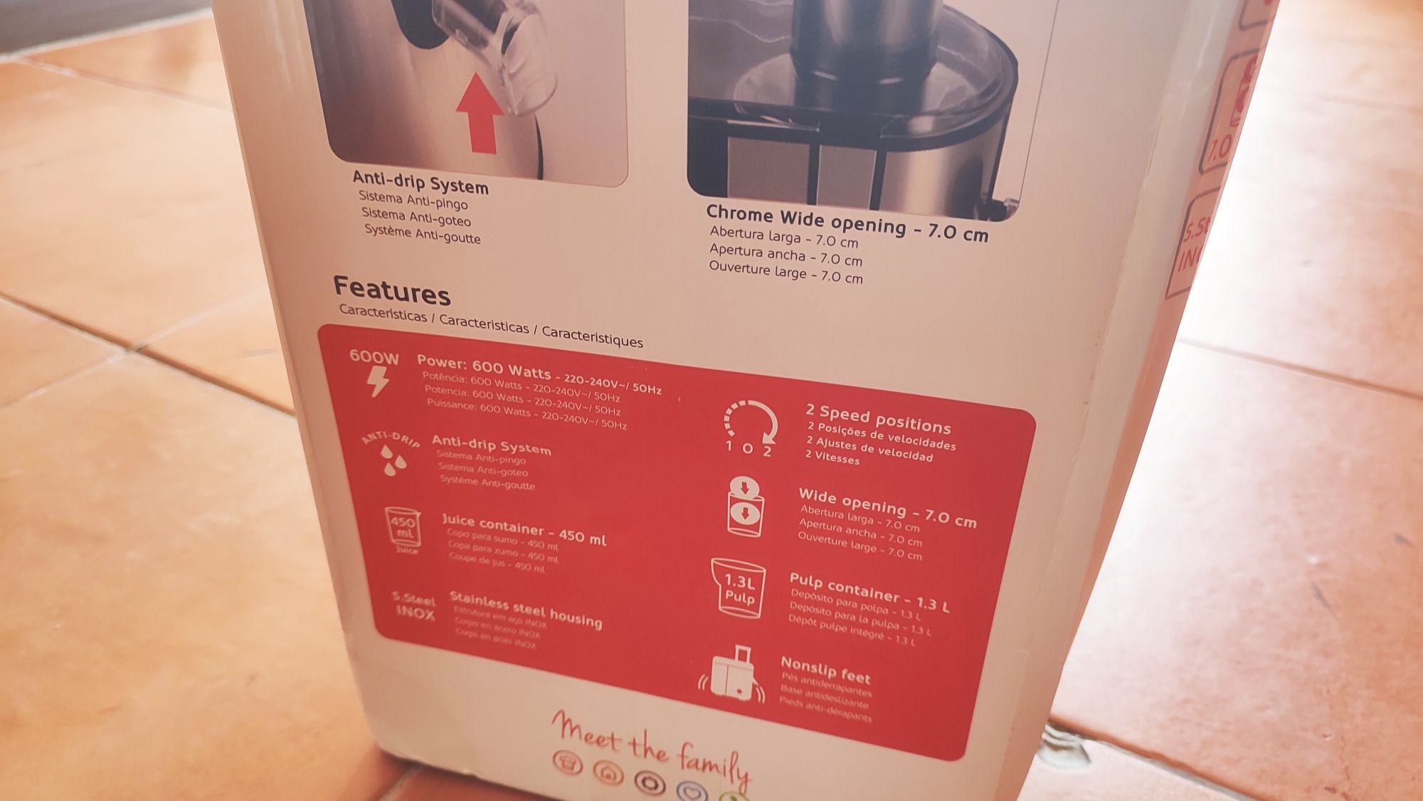 Centrifugadora Haeger Mini Juicer