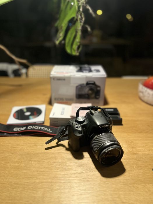 Canon EOS 500D + obiektyw EF-S 18-55 IS