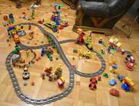 LEGO DUPLO-Pociąg deluxe, zoo, farma, wóz strażacki i inne-DUŻY ZESTAW