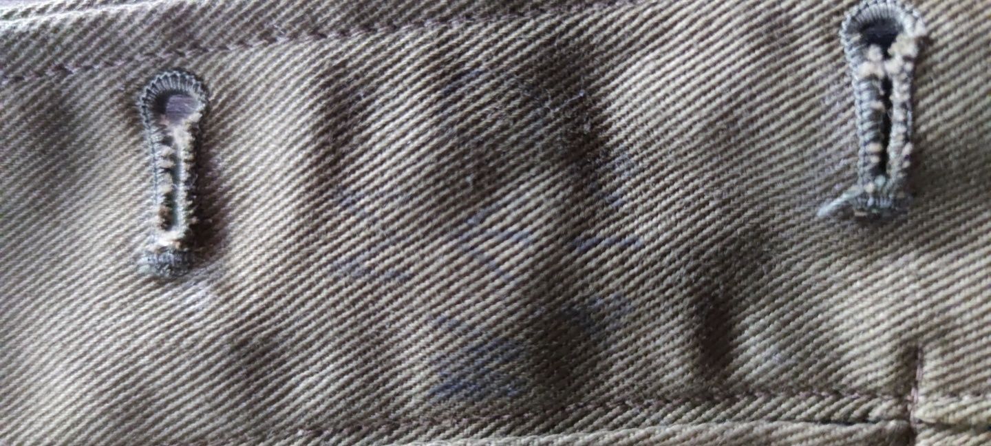 Oryginalny Battledress Denim (jeans) 1944 rozm. 4