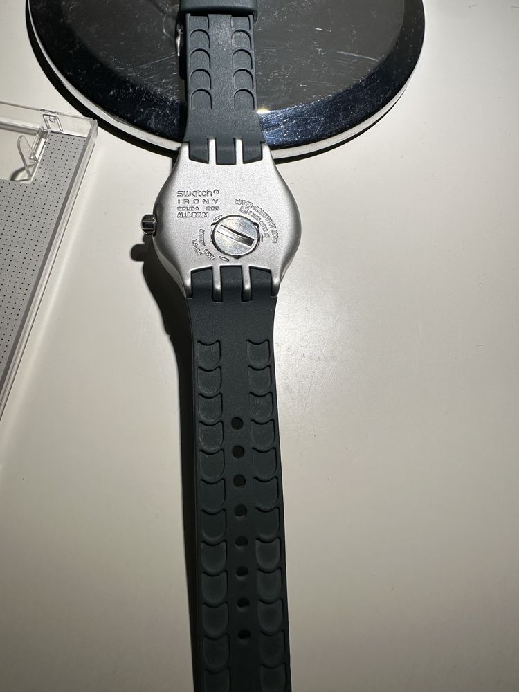Relógio Swatch Original – Pulseira Borracha Verde Tropa
