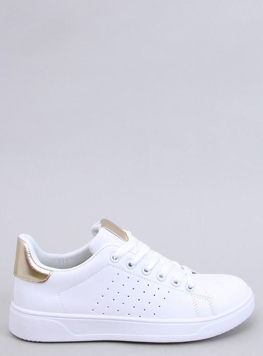 Sneakersy Damskie Helary White/Gold