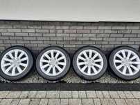 ALUFELGI AUDI A4 B8/B9 R17 ET47 5x112 + nowe opony  HANKOOK
