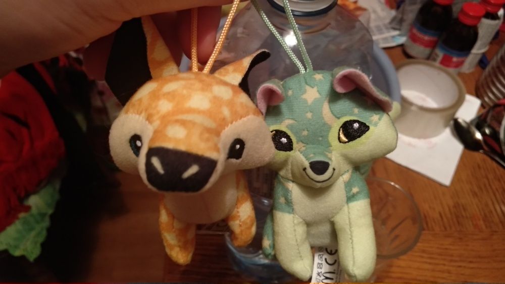 игрушка лиса обезьяна McDonalds Happy Meal Toy 2018 UK Animal Jam Fox