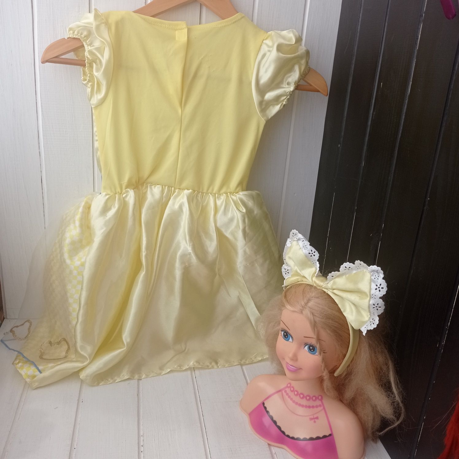 Карнавальний костюм принцеса золотоволоска золушка лялька кукла lol
