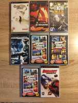 Zestaw gier na konsolę PSP