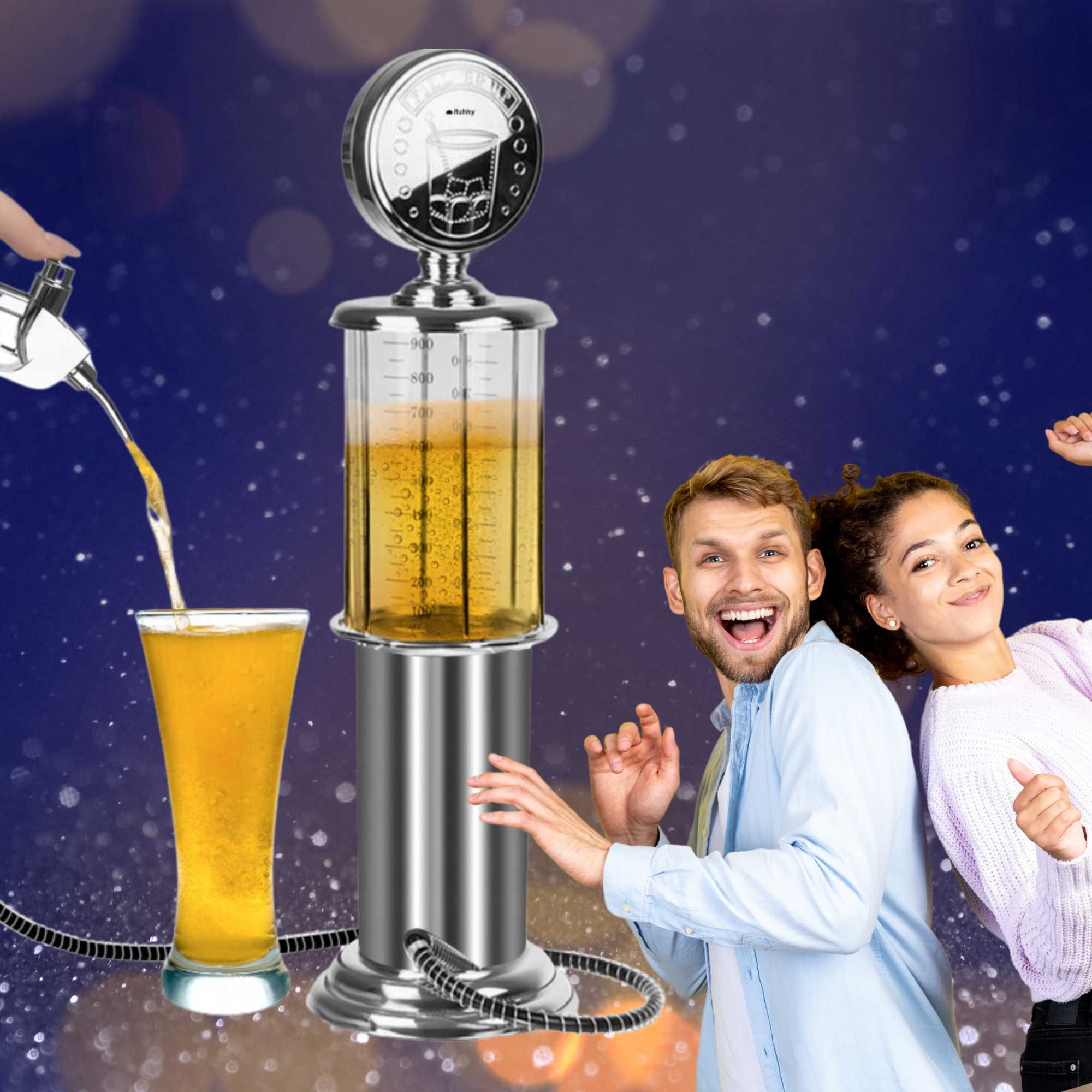 NA PREZENT dystrybutor dozownik nalewak alkoholu 1l