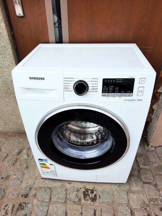 Пральна машина Samsung EcoBubble 6 кг вузька. Європа