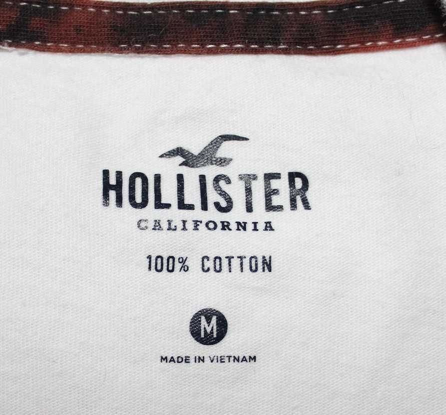 Hollister longsleeve koszulka z długim rękawem r.M