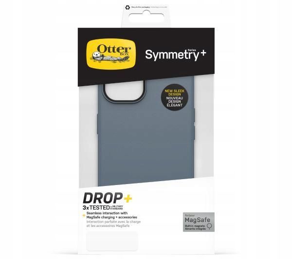 uszkodzony plecki otterbox do apple iphone 14 pro niebieski matowy