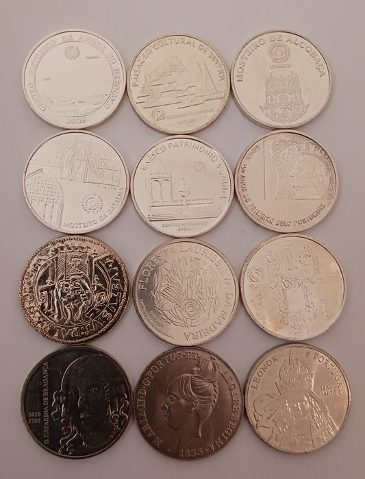 Moedas 5€ comemorativas