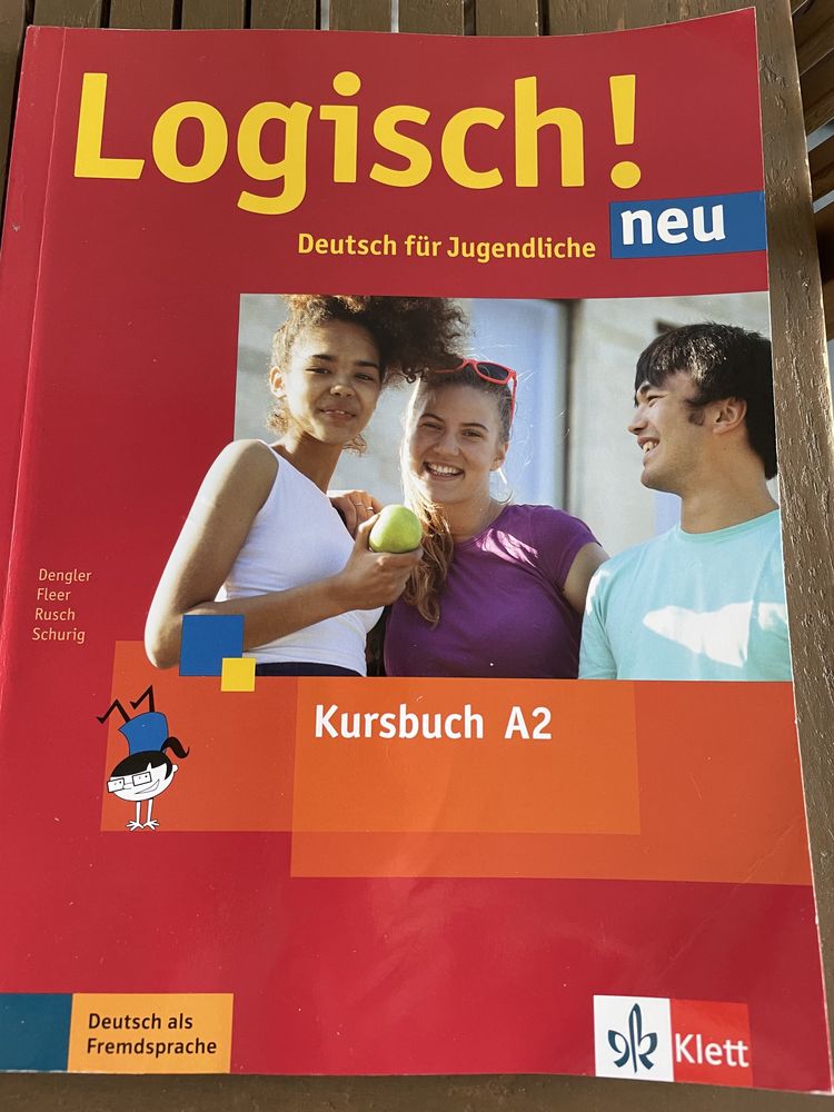 Logish! Kursbuch + arbeitsbuch A2 - excelente estado