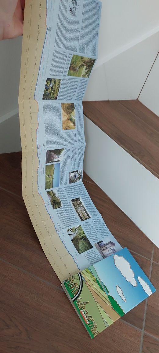 Mapa.turystyczna Szlaki rowerowe regionu lubelskiego Lublin Nałęczów K