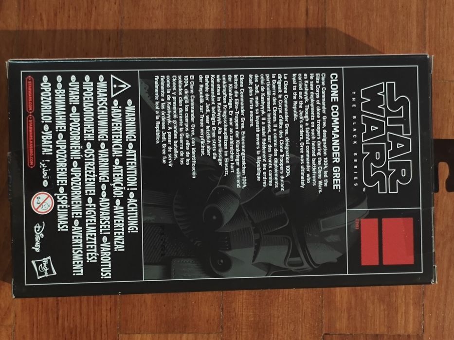 Figura Star Wars Clone Commander Gree Black Series Hasbro
