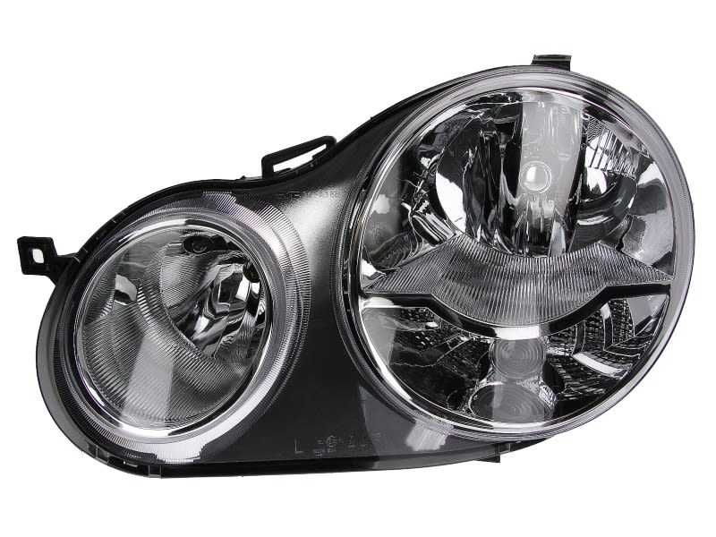 VW Polo 9N 02-05 Lampa/Reflektor przód lewy /H7+H1