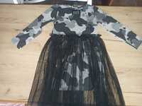 Nowa piękna sukienka Mashmnie 104-110cm z tiulem