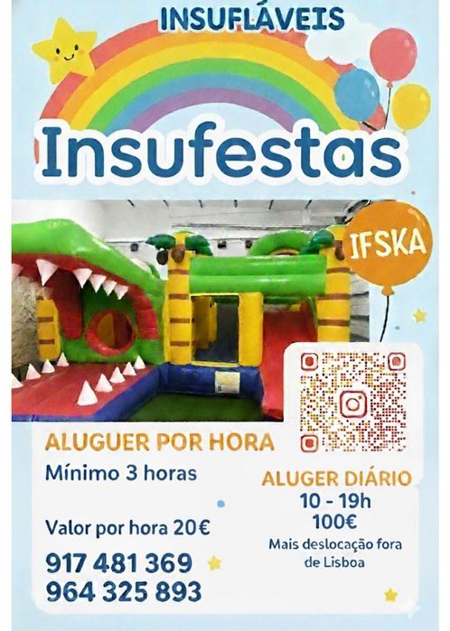Aluguer  insuflável
