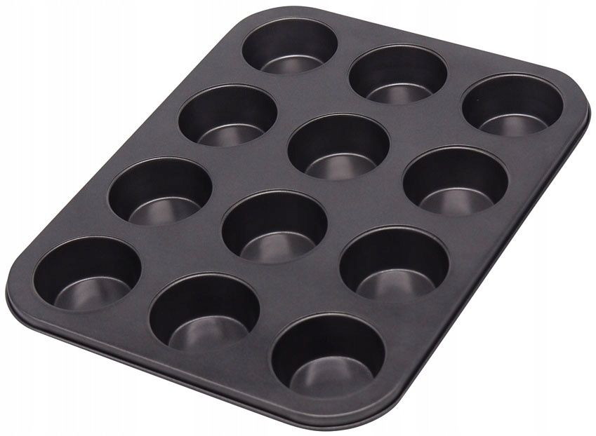 forma blacha do muffinek babeczek na 12szt powłoka