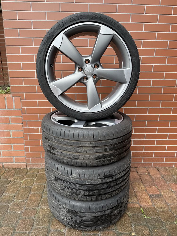 Alufelgi Felgi Koła Audi Rotor 255/35 R20 4G0 A6 C7 S6 Dunlop