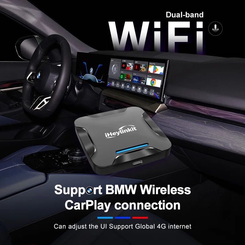 iHeylinkit BW550 Ultra Android Box для BMW X1 X7 i3 Dual-band Wi-Fi