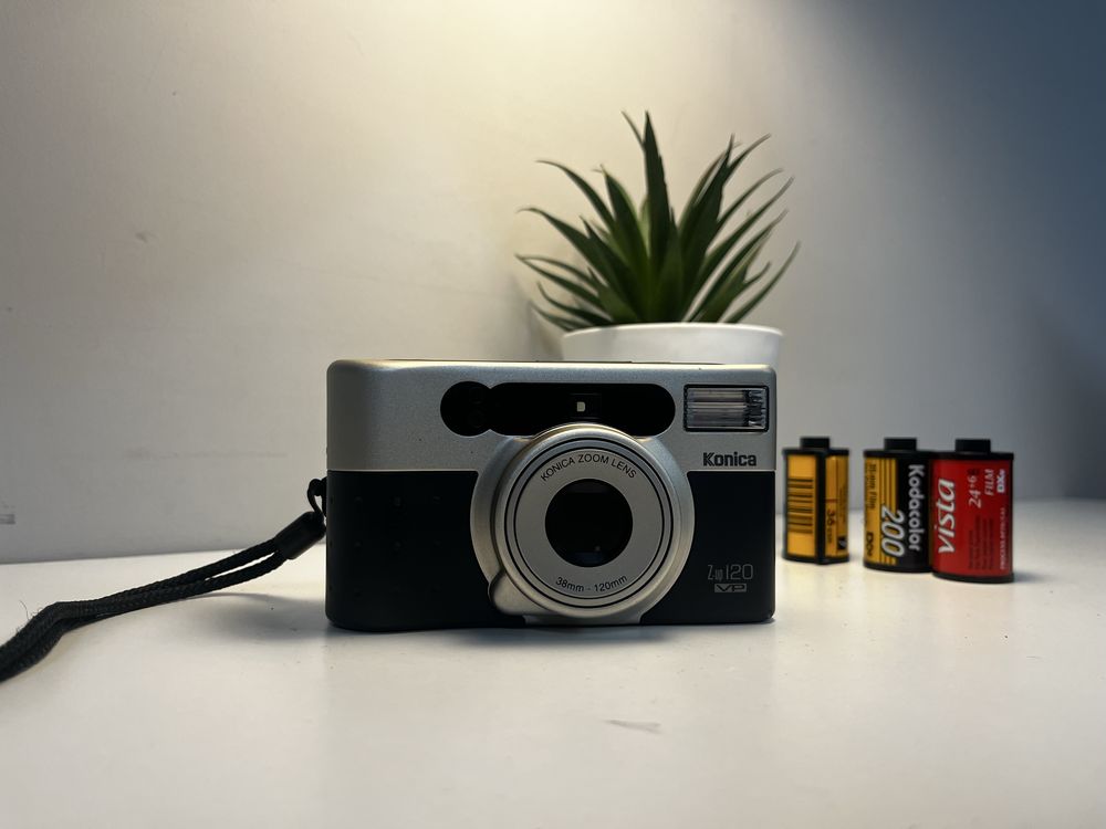 Konica Z-up 120  38-120mm - aparat analogowy, zadbany, z kolekcji