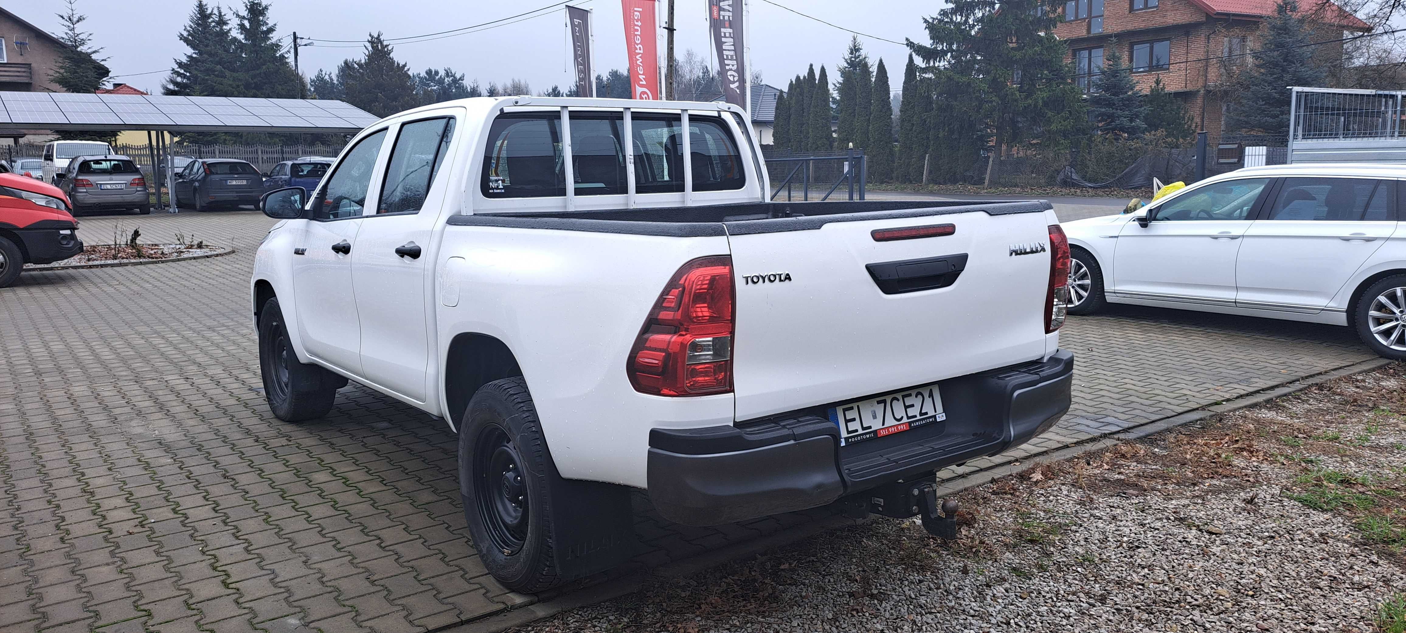 TOYOTA HILUX dla Twojej firmy - wynajem długoterminowy - wypożyczalnia