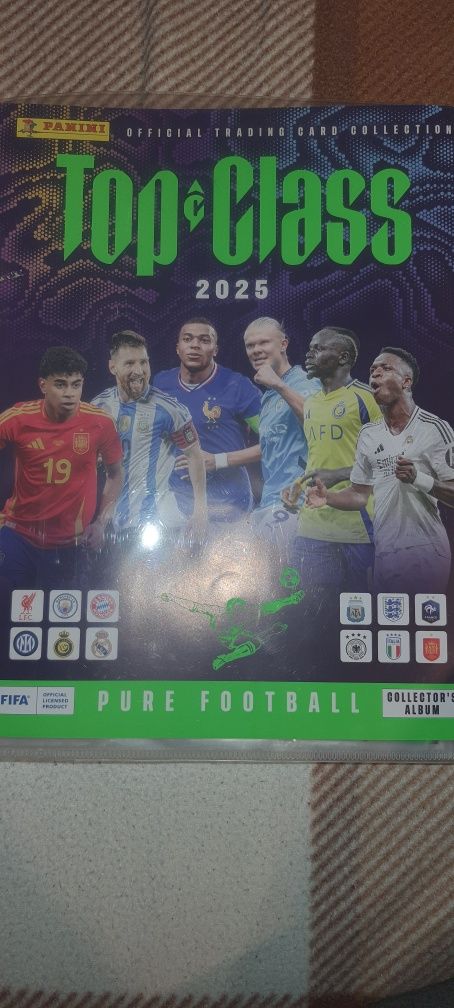 Top Class 2025 Panini karty
