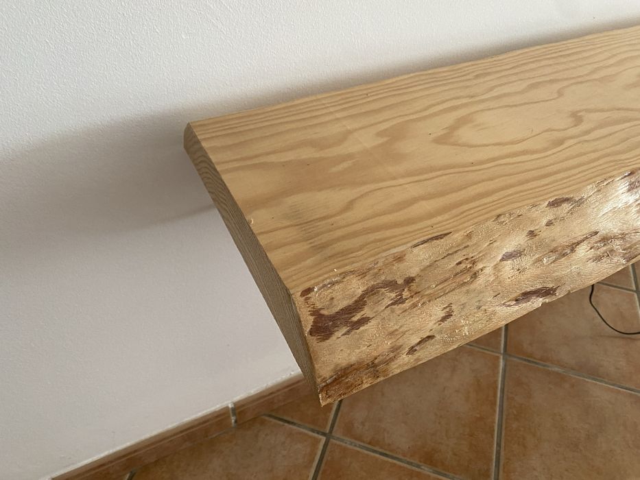 Prateleira madeira maciça