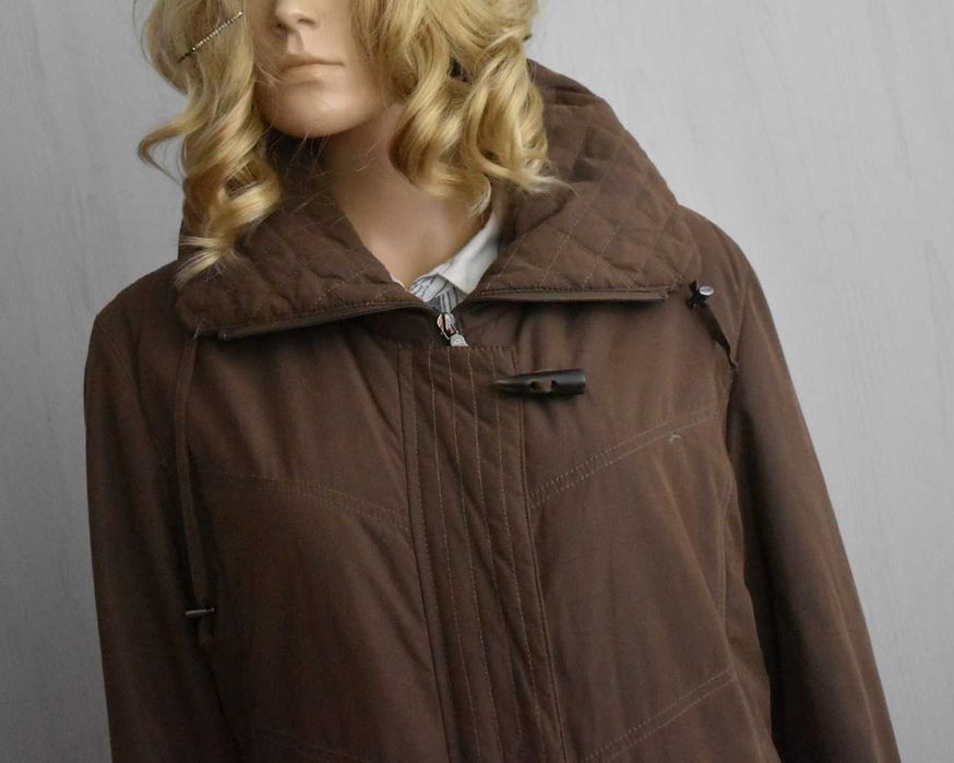 Kurtka zimowa 44 XXL 3XL pikowana ciepła zimę C&A ocieplana damska