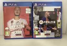 Zestaw gier Ps4: FIFA 20 + FIFA 21