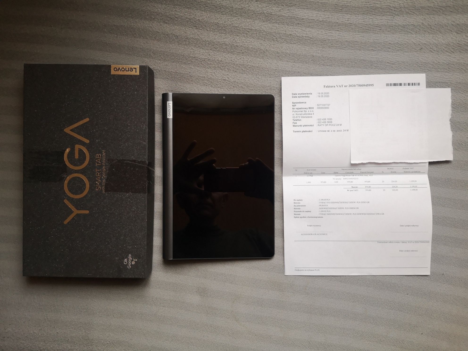 Lenovo Yoga Tab YT-X705L super stan