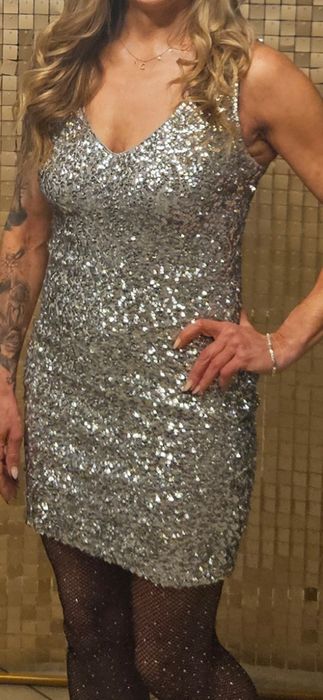 Sukienka sylwestrowo- karnawałowa