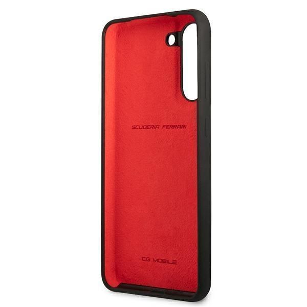 Ferrari Hardcase Fessihcs21Fbk S21 Fe G990 Czarny/Black Silicone