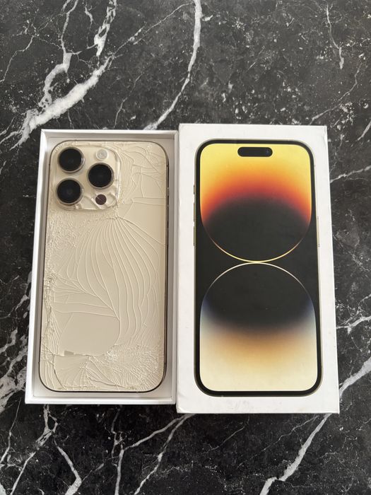 Iphone 14 pro 128 gb gold