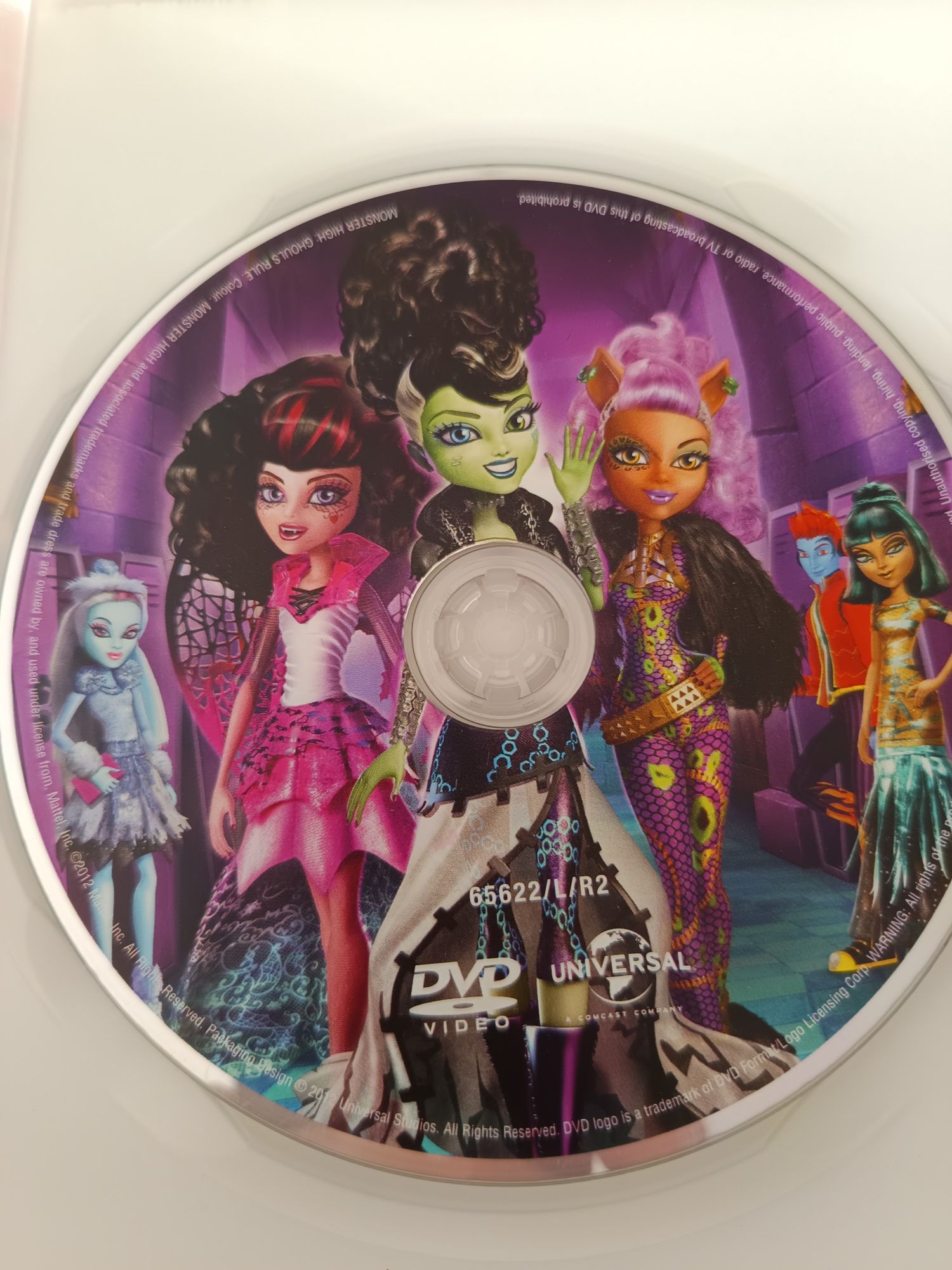 DVD Monster high a festa de arrepiar