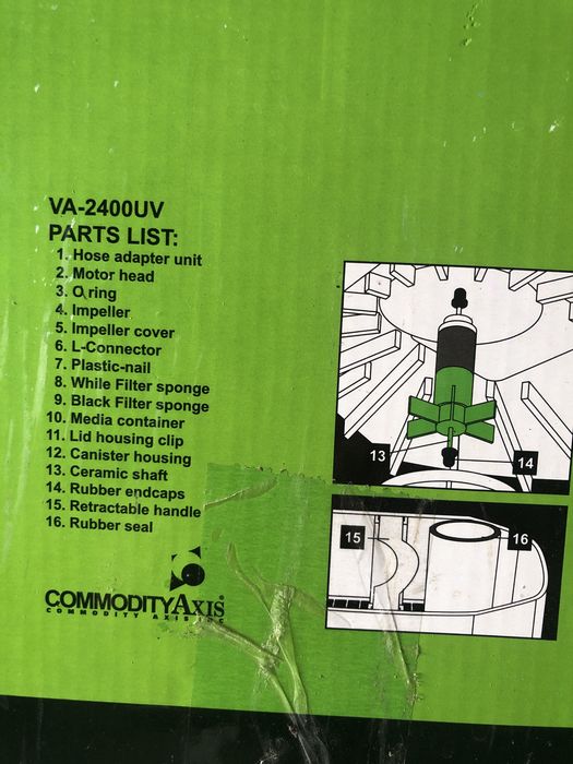 Продам внешний фильтр для аквариума в гарному стані