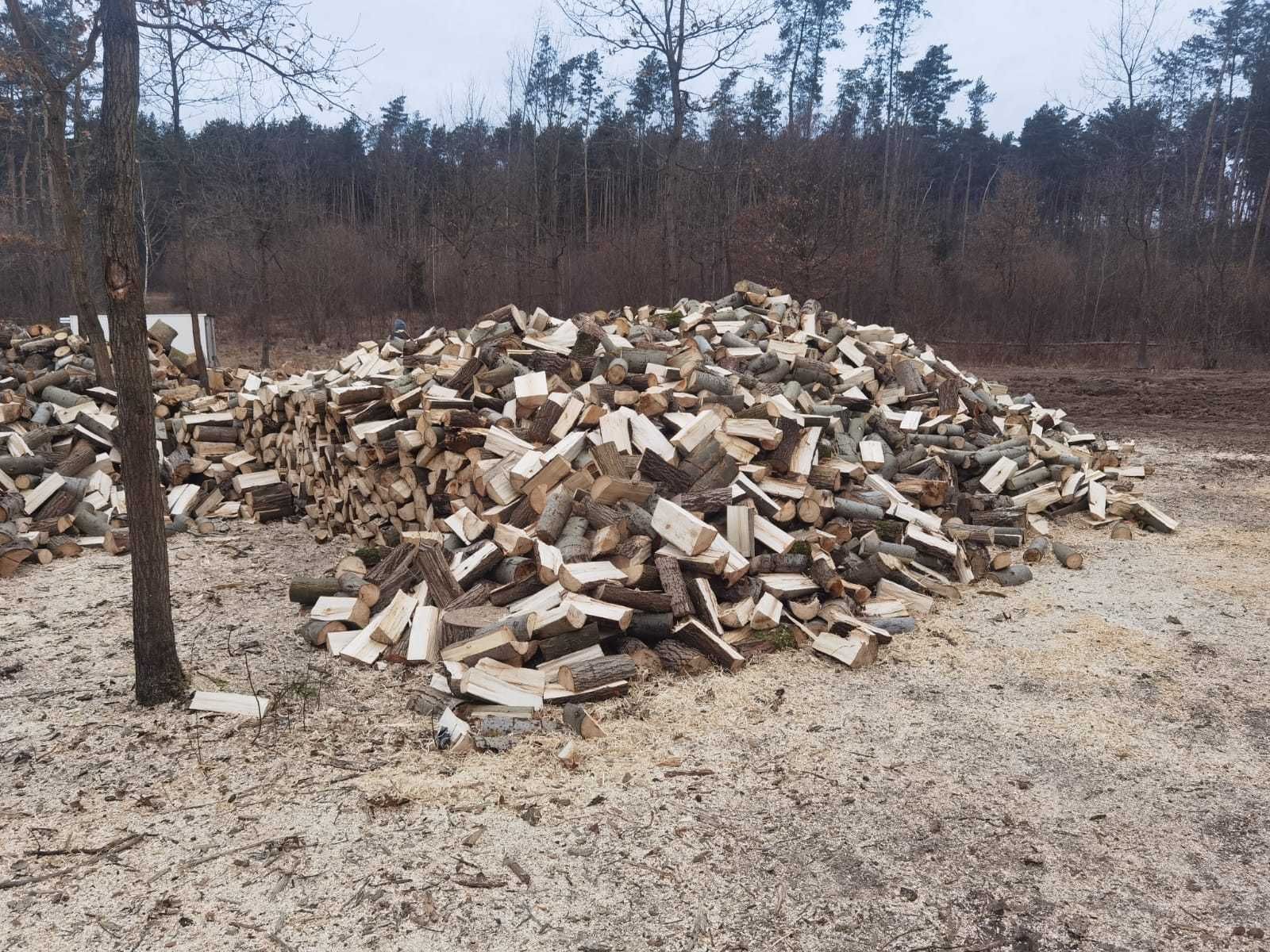 Drewno Kominkowe / Opałowe Osika , SOSNA pocięte / połupane  do pieca